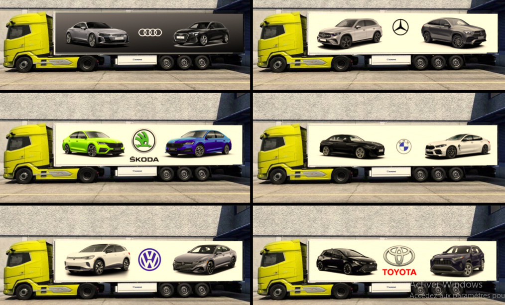 REAL CARS COMPANIES skin for krone cool liner trailer